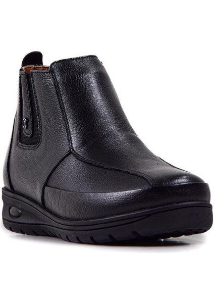 Siyah Kadın Hakiki Deri Bot 562.218