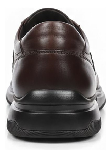 Kahverengi Erkek Hakiki Deri Ayakkabı 666.1300 fırsatları