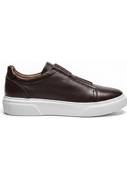Kahverengi-Beyaz Erkek Hakiki Deri Ayakkabı 632.2532 fiyatları