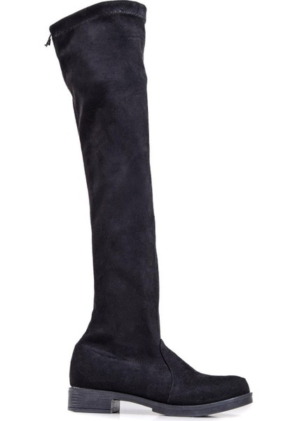 Siyah Süet Kadın Çizme 097.972.K.20711 fiyatları