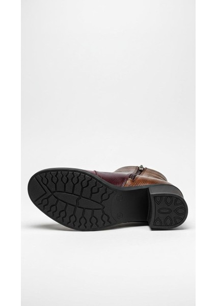 Taba Multi Kadın Hakiki Deri Topuklu Bot 074.603