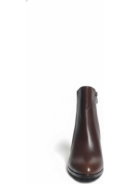 Kahverengi Kadın Hakiki Deri Topuklu Bot 039.353 fiyatları