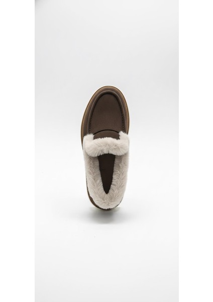 Kahverengi Süet Kadın Hakiki Deri Bot 597.1421 indirimleri