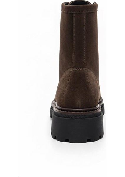 Kahverengi Süet Kadın Hakiki Deri Bot 645.46606 fırsatları