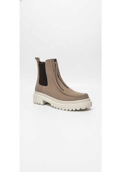 Vizon Nubuk Kadın Hakiki Deri Bot 074.616