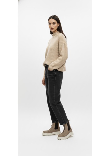 Vizon Nubuk Kadın Hakiki Deri Bot 074.616 fırsatları