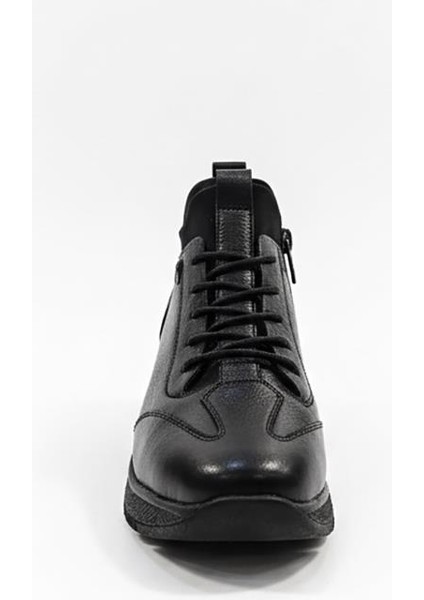 Siyah Kadın Hakiki Deri Günlük Bot 710.1535.046