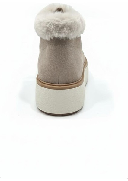 Bej Süet Kadın Hakiki Deri Bot 597.3637 fırsatları