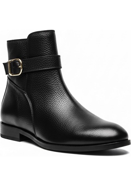 Siyah Kadın Hakiki Deri Bot 645.48814