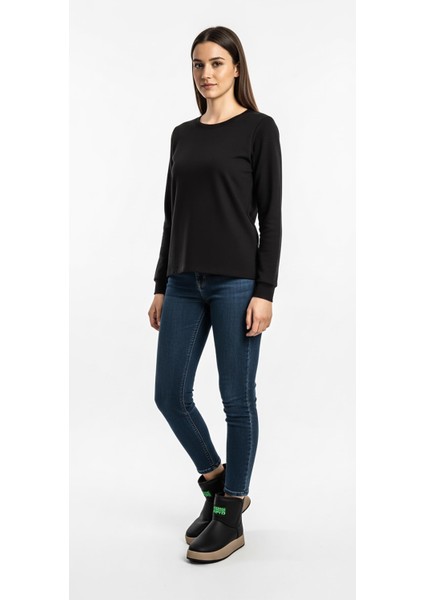 Siyah Kadın Günlük Bot 657.K261-2058-00