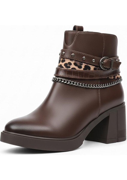 Kahverengi Kadın Topuklu Bot 640.5290-02 fiyatları
