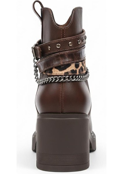 Kahverengi Kadın Topuklu Bot 640.5290-02