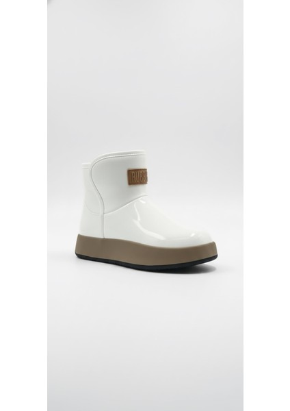 Beyaz Rugan Kadın Günlük Bot 657.K261-2059-00