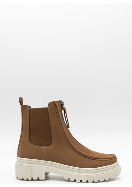 Taba Nubuk Kadın Hakiki Deri Bot 074.616 fiyatları