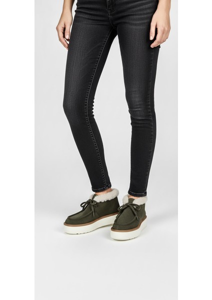 Yeşil Süet Kadın Hakiki Deri Bot 597.3637 fırsatları