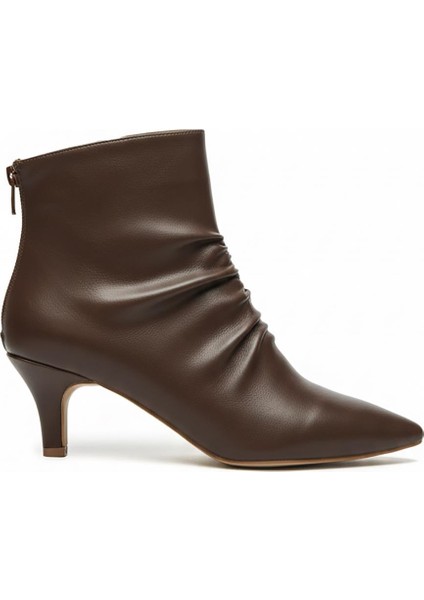 Kahverengi Kadın Topuklu Bot 240.46-2001 fiyatları