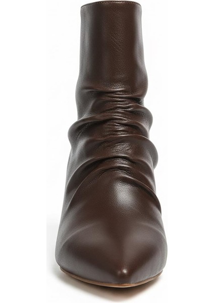 Kahverengi Kadın Topuklu Bot 240.46-2001 fırsatları