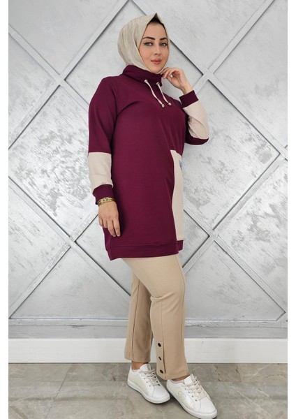 Kadın Kombinli Boğazlı Tesettür Tunik fiyatları