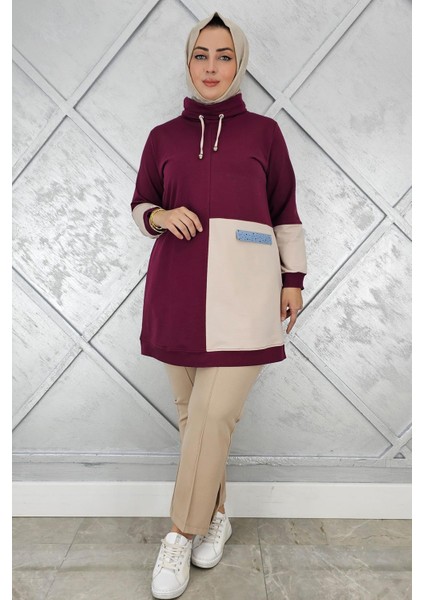 Kadın Kombinli Boğazlı Tesettür Tunik modelleri