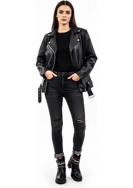 Siyah Kadın Topuklu Bot 640.5290-01 fiyatları