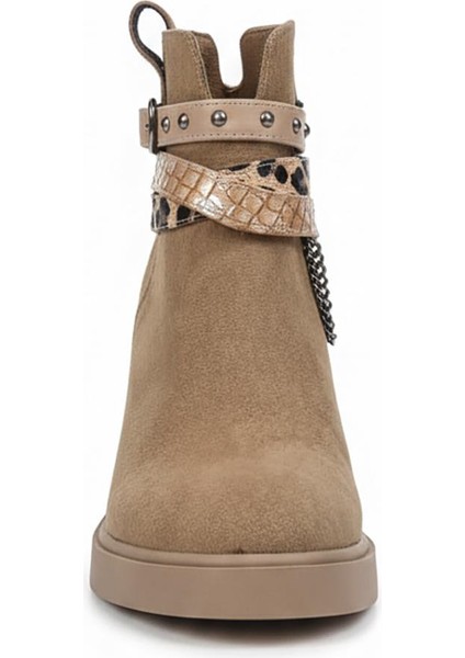 Taba Süet Kadın Topuklu Bot 640.5290-03 fırsatları