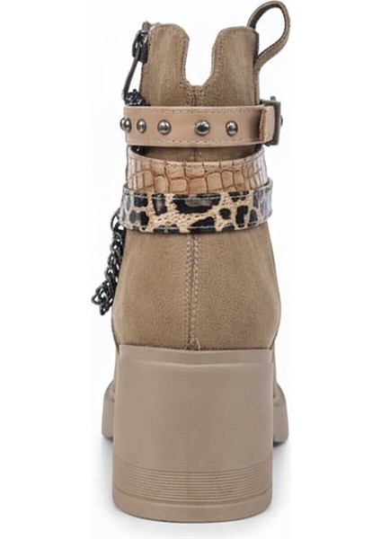 Taba Süet Kadın Topuklu Bot 640.5290-03 indirimleri