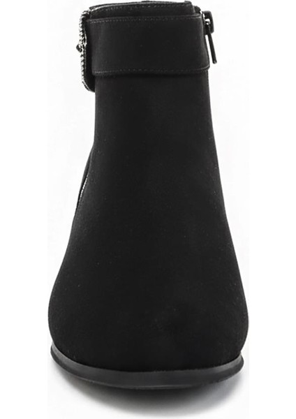 Siyah Süet Kadın Topuklu Bot 659.716 indirimleri