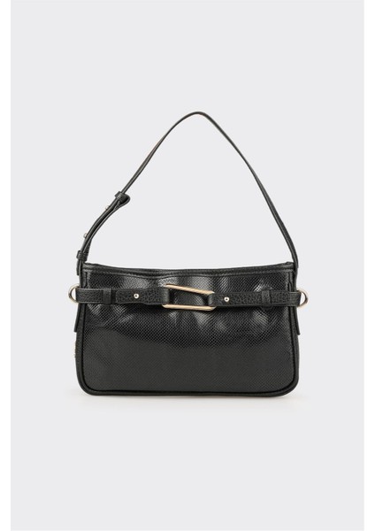 Siyah Kadın Küçük Omuz Çantası