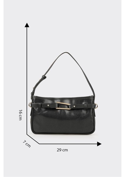 Siyah Kadın Küçük Omuz Çantası indirimleri