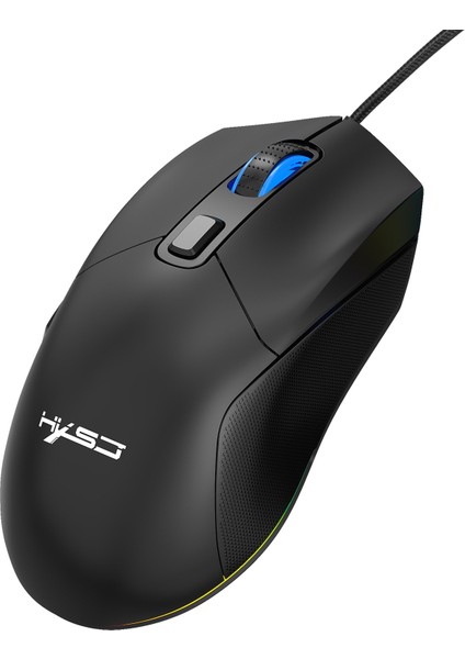 Değiştirilebilir Arka Kapaklı Kablolu Rgb Oyun Faresi - 7200 Dpı Ultra Hafif Tasarım, 7 Programlanabilir Düğme, Pc E-Spor Için Örgülü Kablo (Yurt Dışından) modelleri
