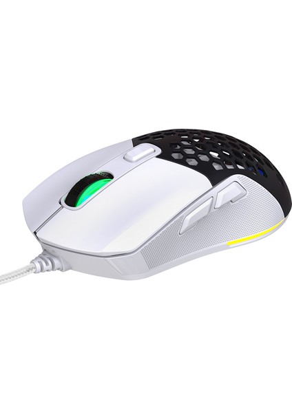 Değiştirilebilir Arka Kapaklı Kablolu Rgb Oyun Faresi - 7200 Dpı Ultra Hafif Tasarım, 7 Programlanabilir Düğme, Pc E-Spor Için Örgülü Kablo (Yurt Dışından) indirimleri