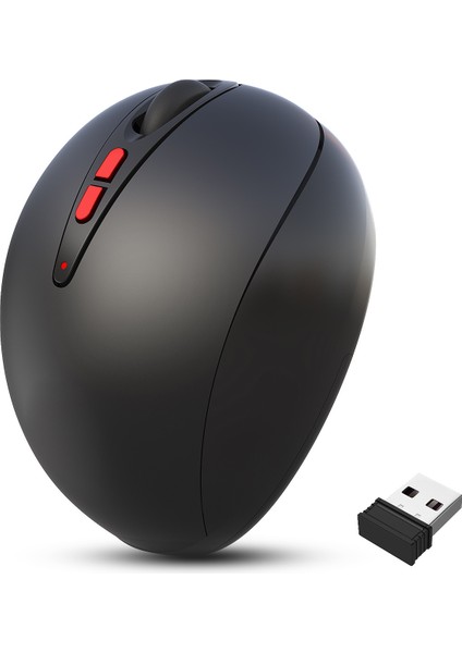 2.4ghz Kablosuz Dikey Ergonomik Fare - Ofis/oyun Için 2400DPI Hassasiyet, Bilgisayar/dizüstü Bilgisayar Için Konforlu El Desteği Faresi (Yurt Dışından) fırsatları