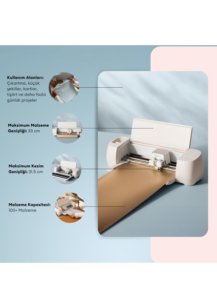 Crıcut 2011287 Explore 4 + Temel Aksesuar Paketi