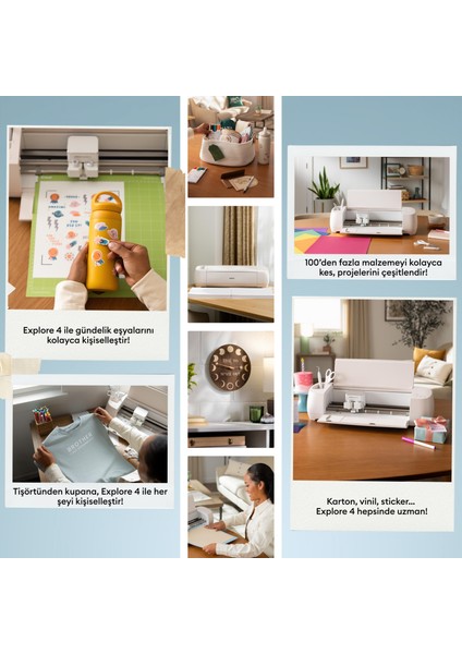 Crıcut 2011287 Explore 4 + Temel Aksesuar Paketi