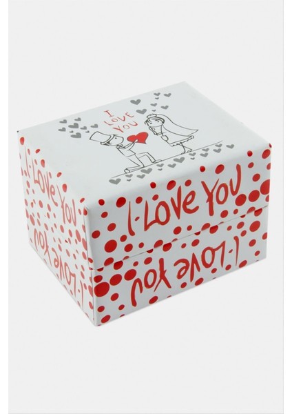 Love Yazılı Saat Kutusu