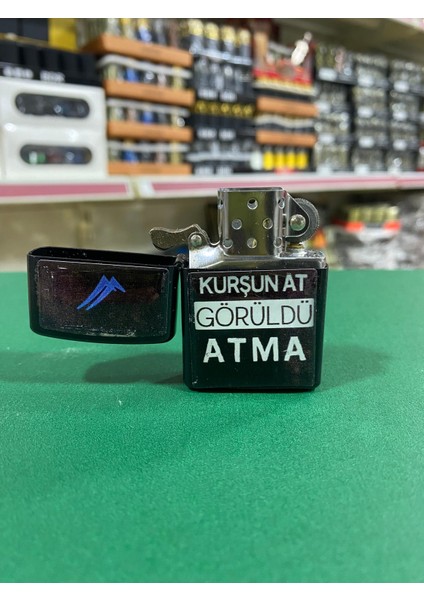 Kurşun At Görüldü Atma Yazılı Benzinli Çakmak fiyatları