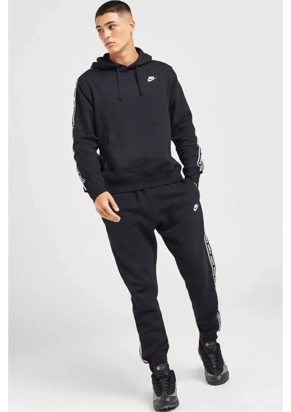 Clup Fleece Gx Trk Suit Erkek Pamuklu Siyah Eşofman Takımı indirimleri