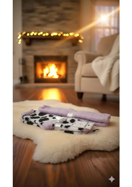 2 'li Pelüş Ev /uyku Çorabı Numara: 36-38 fiyatları