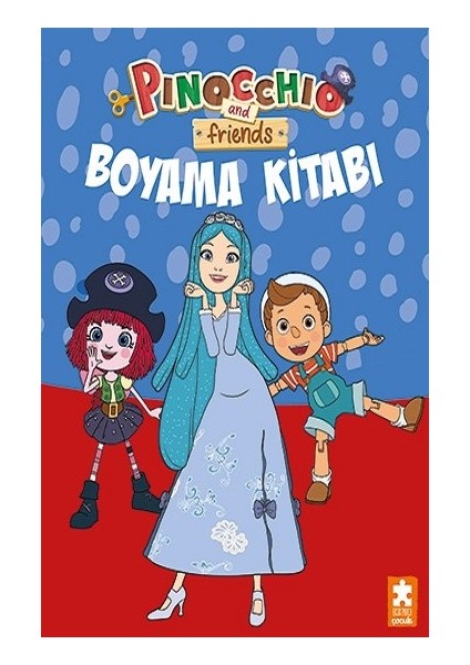 Pinocchio And Friends – Boyama Kitabı 2