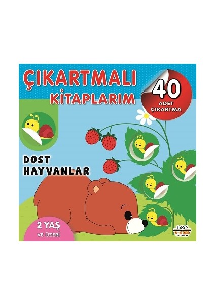 Çıkartmalı Kitaplarım - Dost Hayvanlar