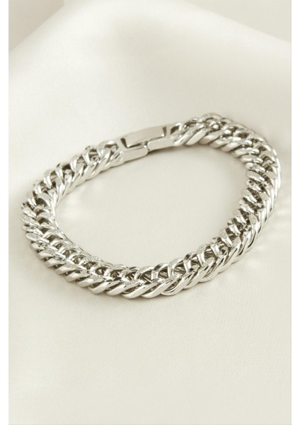 Xuping Simli Zincir Lüks Çelik Bileklik