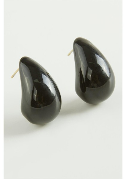 Su Damlası Lüks Çelik Küpe