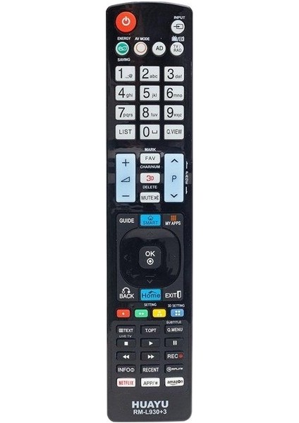 RM-L930+3 Lg Netflix-Amazon Tuşlu Universal Lcd-Led Tv Kumandası
