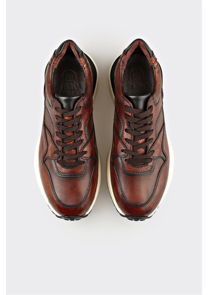 Kahve Deri Erkek Spor Ayakkabı fırsatları