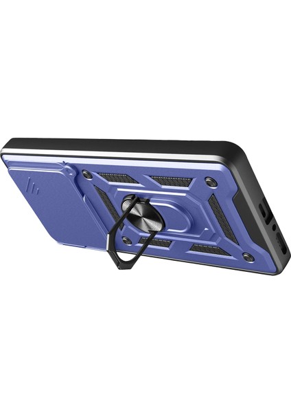 Xmpdby Newface Xiaomi Redmi Note 14 4g Pars Lens Yüzüklü Silikon - Lacivert fiyatları