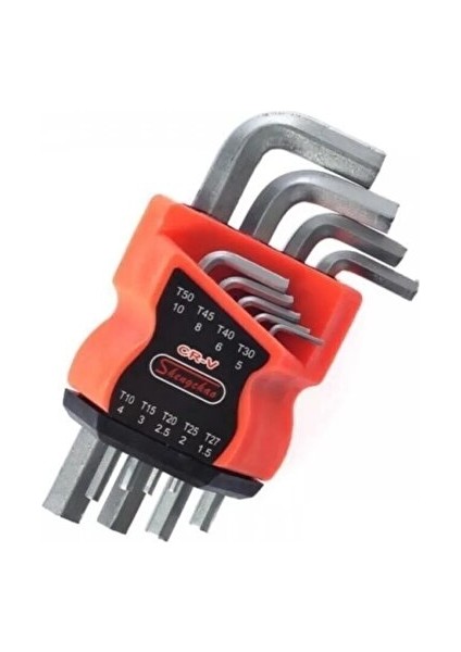 Alyan Takımı 9 Parça Duble Kısa Boy Alyan Seti Düz