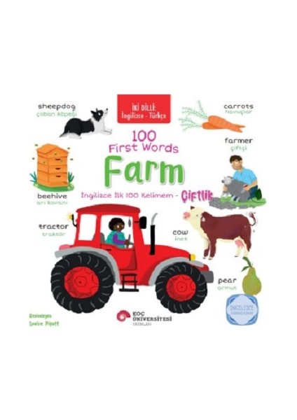 100 First Words - Farm / Ingilizce Ilk 100 Kelimem – Çiftlik Ingilizce Öğreniyorum