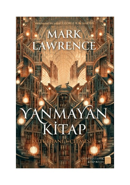 Yanmayan Kitap – Kütüphane Üçlemesi 1 (Ciltli)