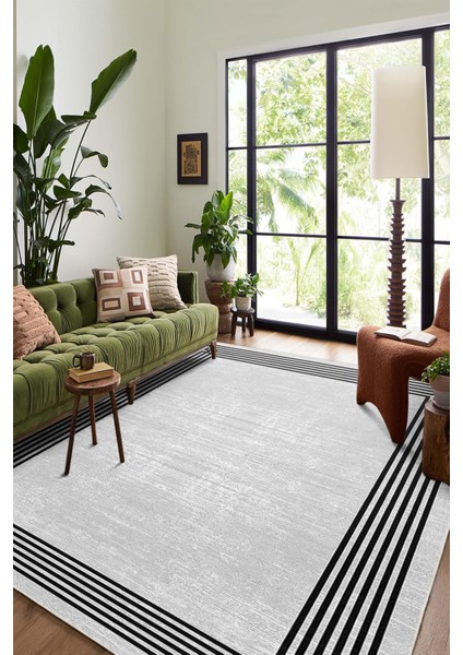 Yeni Desen Yıkanabilir Kaymaz Tabanlı Bohem Tarz Dijital Baskı Salon Halısı, Yumuşak Dokulu Lüks Halı Modeli ve 40 x 60 Gri Renk Dikdörtgen Halı