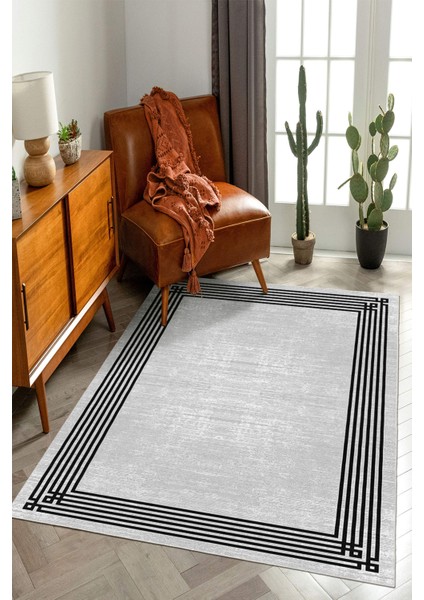 Yeni Desen Yıkanabilir Kaymaz Tabanlı Bohem Tarz Dijital Baskı Salon Halısı, Yumuşak Dokulu Lüks Halı Modeli ve 40 x 60 Gri Renk Dikdörtgen Halı modelleri